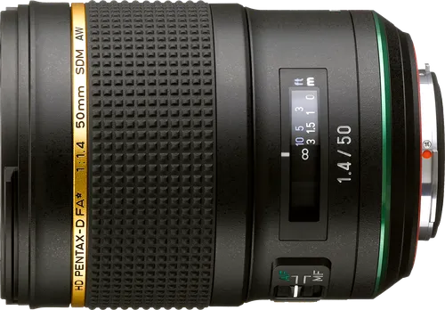 HD Pentax-D FA* 50mm F/1.4 SDM AW
